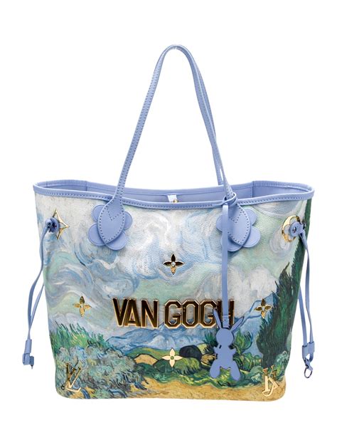 сумка louis vuitton van gogh|Louis Vuitton x Jeff Koons Neverfull Vincent Van Gogh Masters.